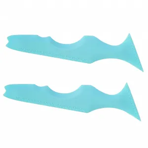 Лінійка для макіяжу Силіконова Ipetboom 2St, допомога для підводки очей - Фото 1