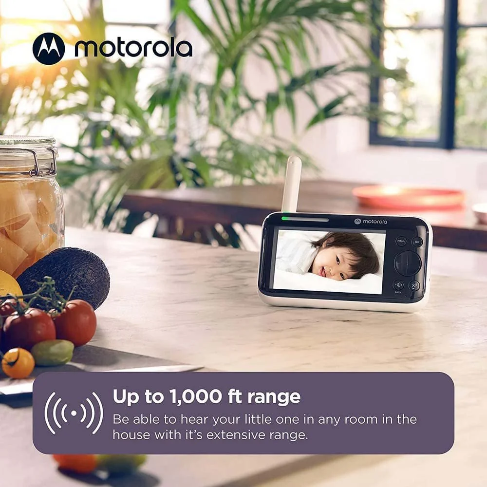 Відеоняня Motorola Nursery PIP1610 5" HD WiFi 720p Pan Tilt Zoom Двосторонній зв'язок, фото №3