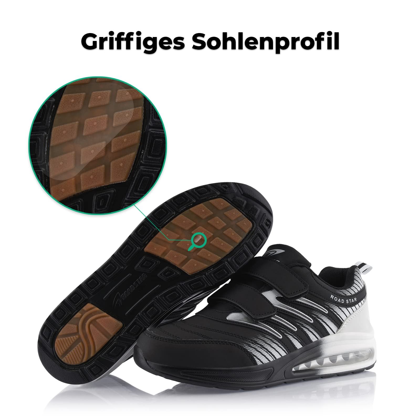 Кросівки Fusskleidung® Унісекс для бігу, амортизуючі спортивні кросівки, легкі, фото №4