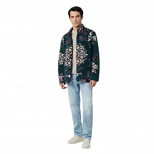 Чоловіча шерпова куртка Guess Різнокольорова - L synthetic.ua - Фото 1