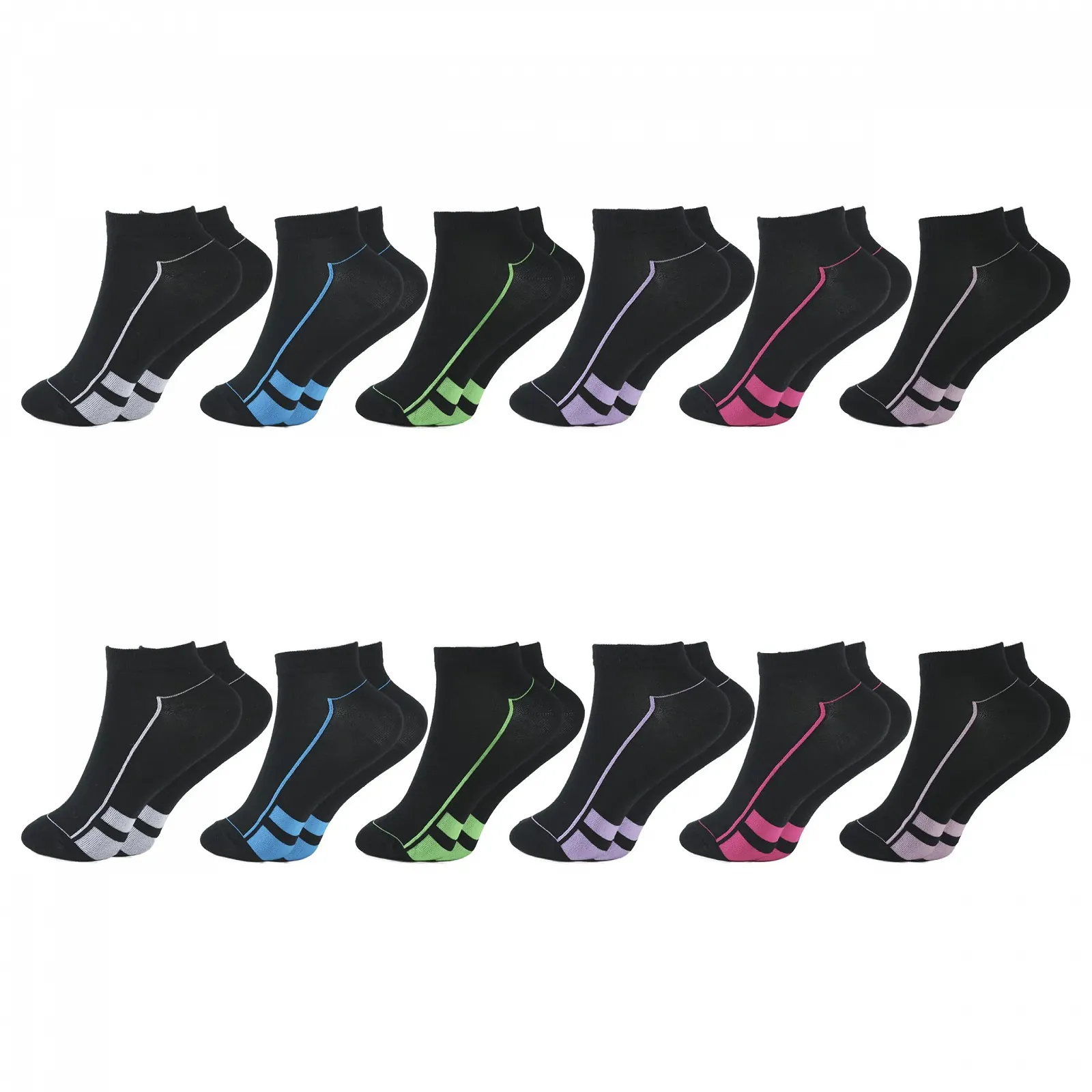 Женские носки Trainer Хлопок, 10 пар, Летние носки для девочек, Размер 35-42, фото №2 Женские носки Trainer Хлопок, 10 пар, Летние носки для девочек, Размер 35-42, фото №2