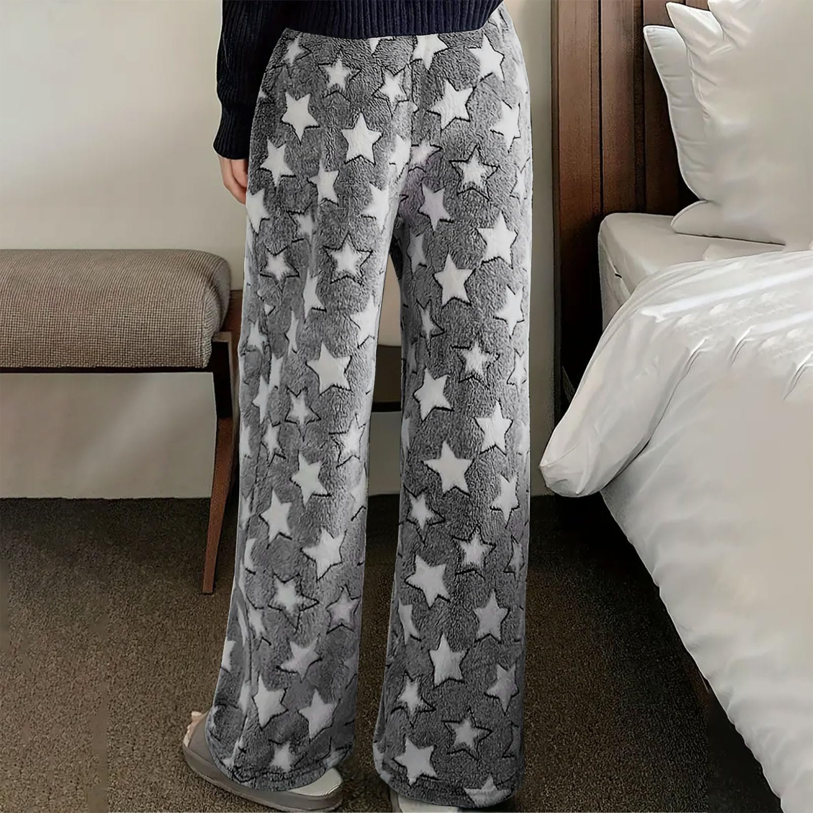 Штани Teddy Fleece Komiseup Жіночі Теплі, фото №3 Штани Teddy Fleece Komiseup Жіночі Теплі, фото №3