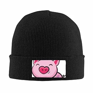 Вязаная шапка из шерсти с флагом Гондураса, бархатная нашивка synthetic.ua - Фото 1