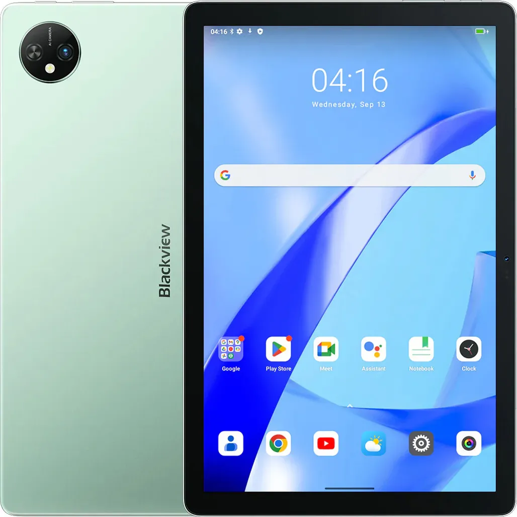 Планшет 10.1" Blackview Tab 10 WiFi 8/256GB 8 ядер Android 13 7680 mAh Green, фото №1