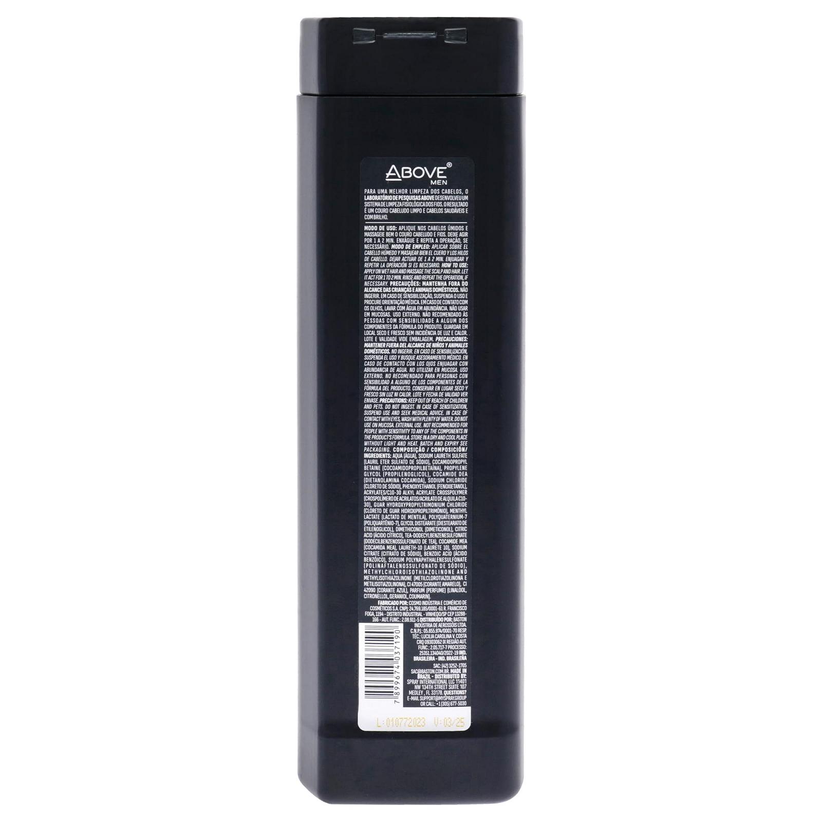 Шампунь Above Fresh 3-in-1 Moisture 311 мл для сухих, ломких, поврежденных волос Веганский, фото №2 Шампунь Above Fresh 3-in-1 Moisture 311 мл для сухих, ломких, поврежденных волос Веганский, фото №2