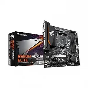 Купить Материнская плата GIGABYTE B550M AORUS ELITE - Фото 1 Материнская плата GIGABYTE B550M AORUS ELITE - Фото 1
