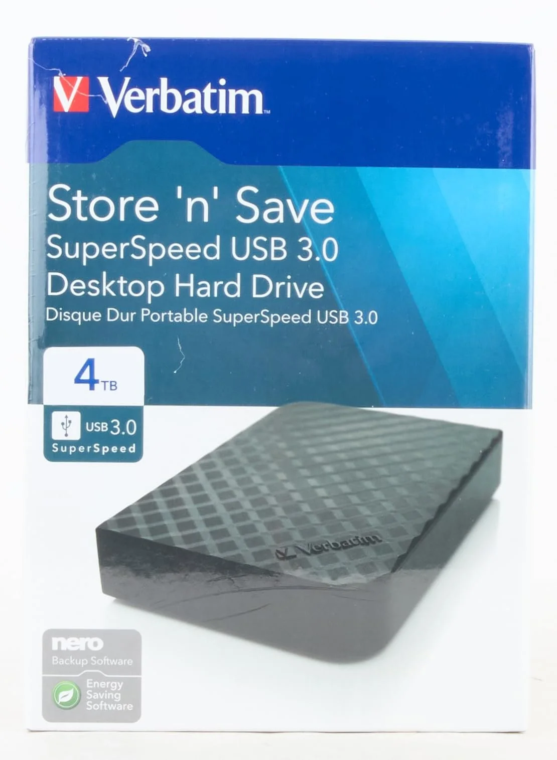 Внешний жесткий диск Verbatim Store 'n' Save 47685 4 ТБ 3.5 дюйма USB 3.0 Black, фото №6