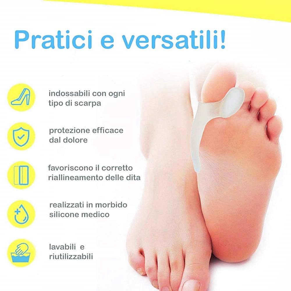 Коректор Hallux Valgus Медичний силікон, фото №3