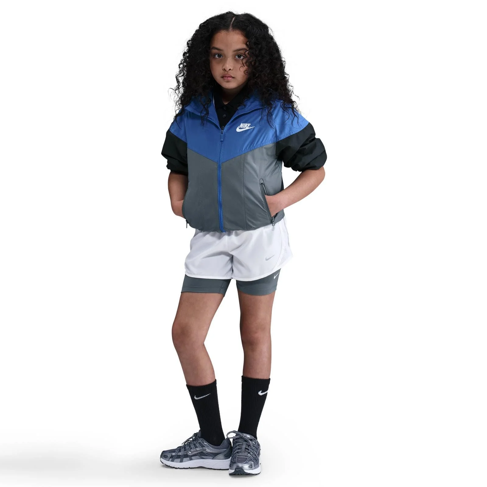 Куртка Nike Windrunner Repel для старших дітей, унісекс, спортивний стиль, з капюшоном, фото №3