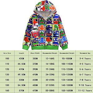 Толстовки Rainbow Friends для мальчиков, детская мультяшная модная куртка на молнии, милая толстовка с капюшоном для YouTube synthetic.ua - Фото 1