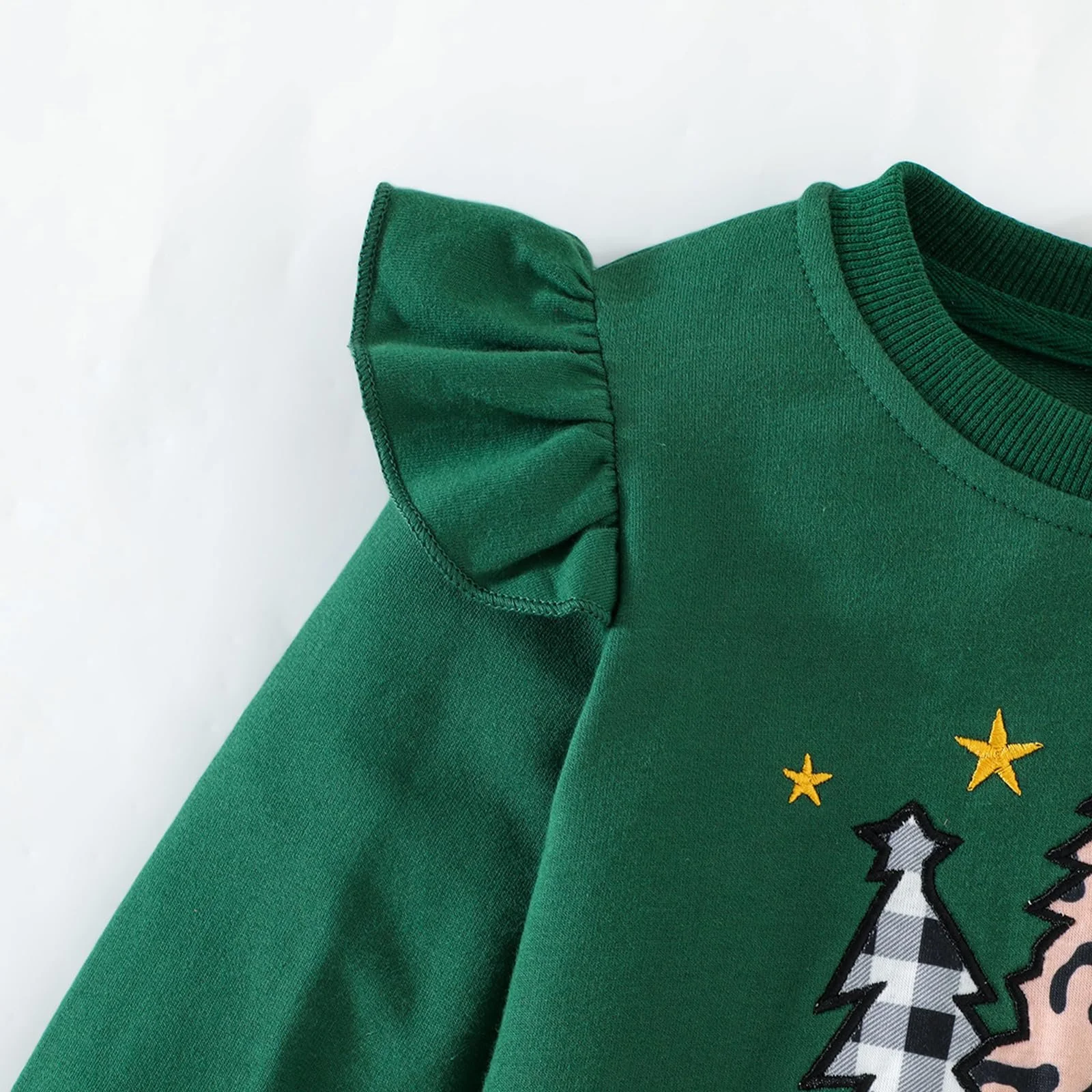 Різдвяний Світшот Balkorith для дівчат, бавовняна дитячий, фото №4 Різдвяний Світшот Balkorith для дівчат, бавовняна дитячий, фото №4