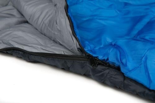Спальный мешок Oventure Cosmic Mummy | 210 x 80 см | Комфортная температура 8°C - 10°C | С капюшоном | Лёгкий | С чехлом | Поднятый конец для ног | Водоотталкивающий | Для кемпинга и путешествий, фото №4