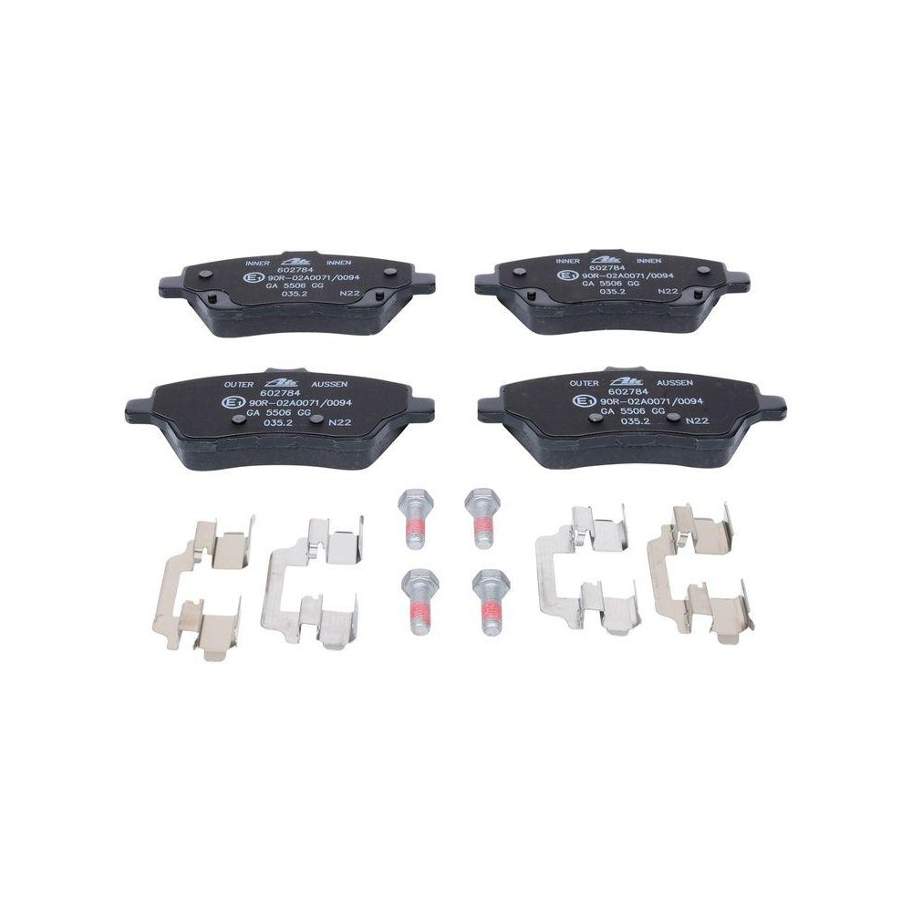 Гальмівний диск ATE 24.0123-0122.1 для FORD, передня вісь, фото №3