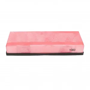 Точильний камінь для ножів з оксиду алюмінію зернистість 1000 з нековзною основою synthetic.ua - Фото 1