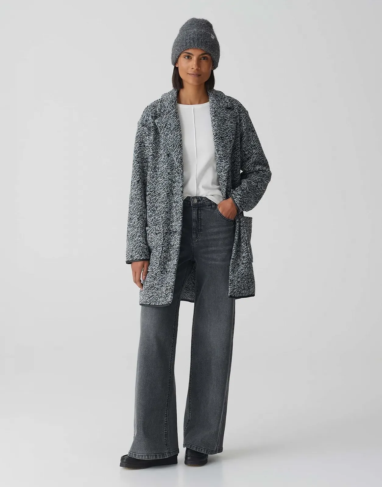 Короткое пальто OPUS Halilo Remix женское с шерстью, фото №6 Короткое пальто OPUS Halilo Remix женское с шерстью, фото №6