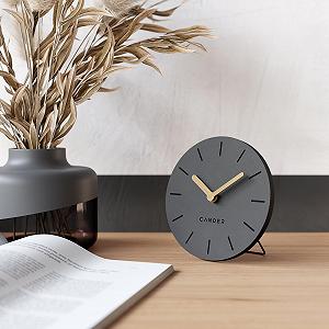 Настільний годинник Cander Berlin MNU 2615 G Сірий 15 см synthetic.ua - Фото 1