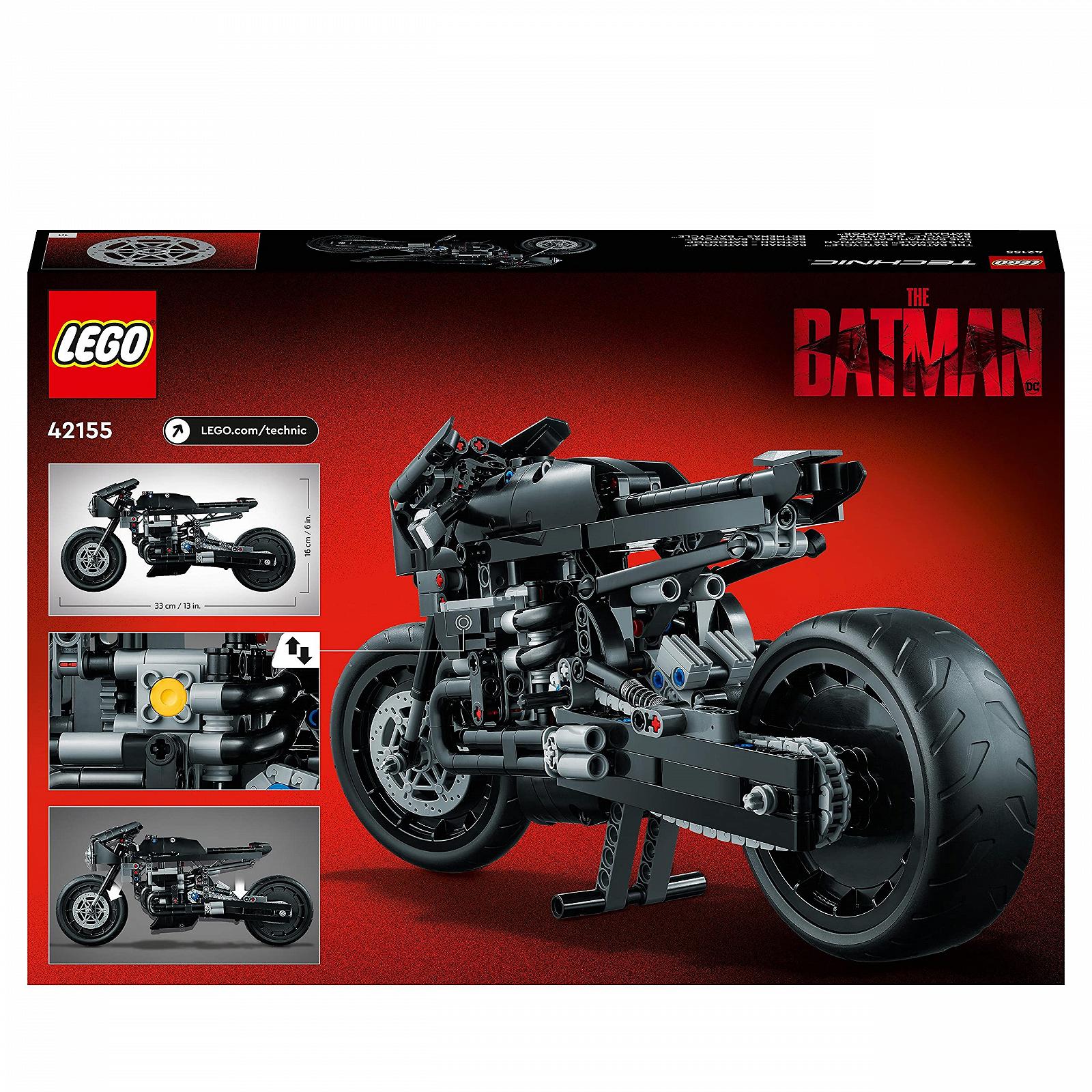 Конструктор LEGO Technic 42155 BATCYCLE, фото №10
