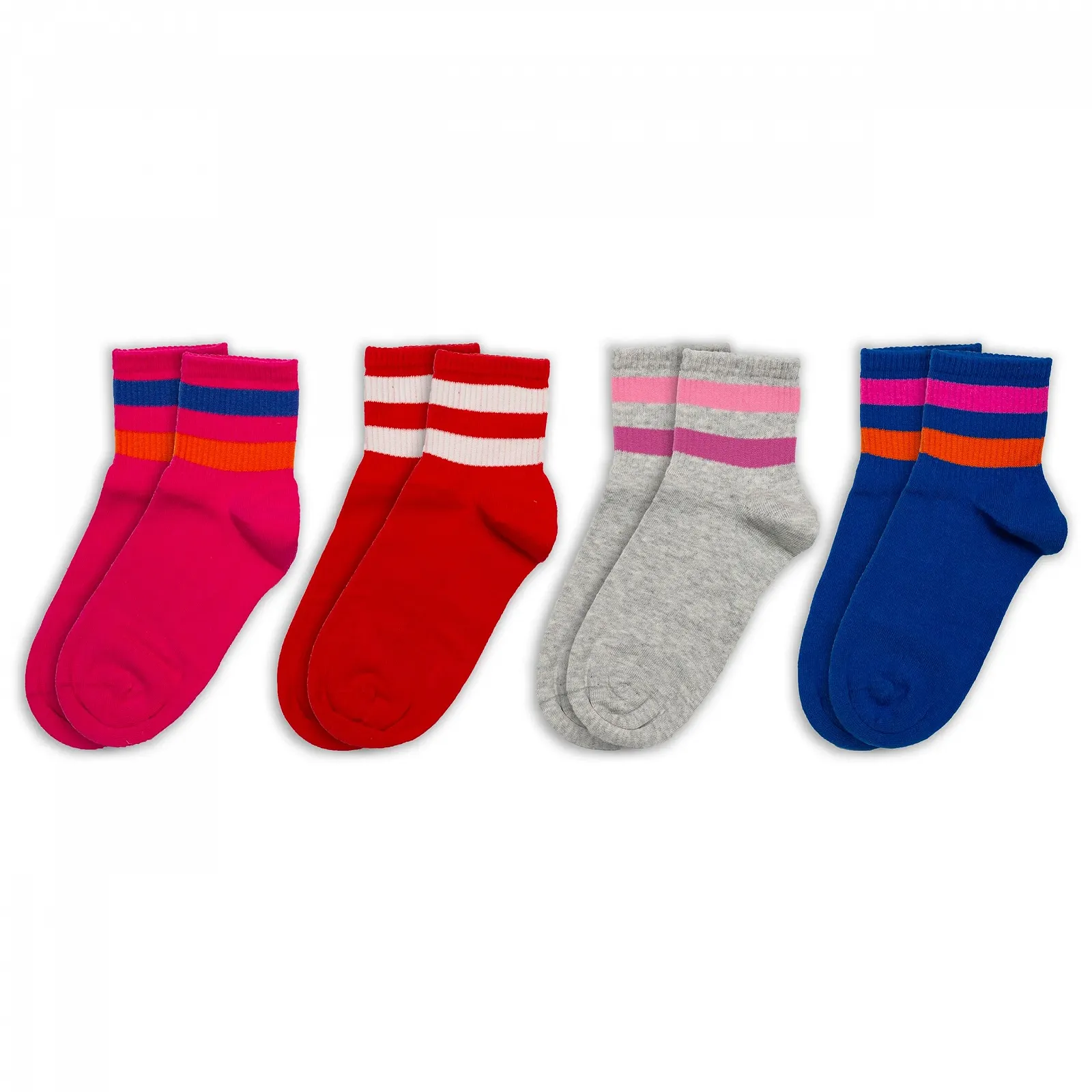 Шкарпетки Спортивні RAFRAY Смугасті Розмір 36-40, фото №1