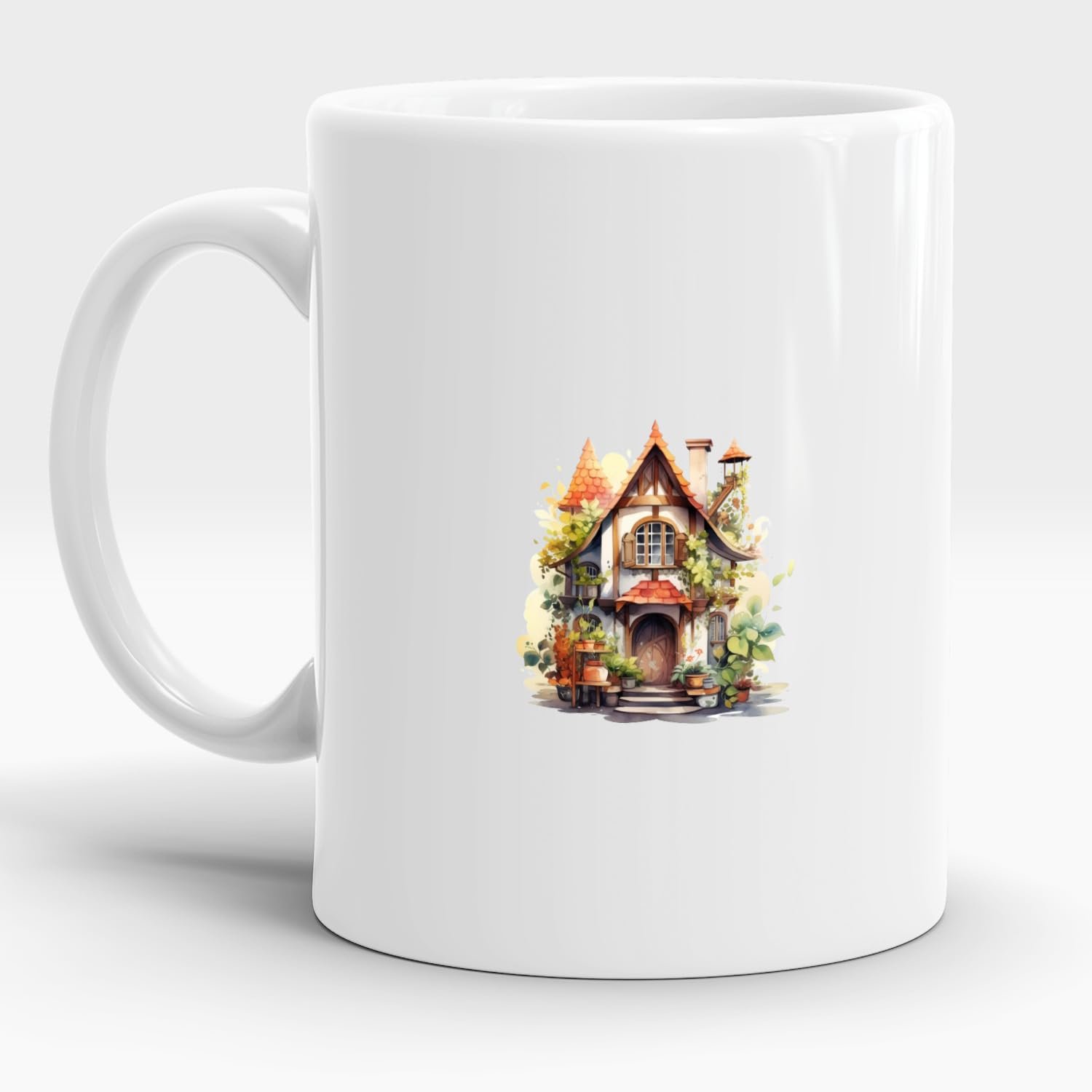 Дитяча кружка Лісовий будиночок, фото №3