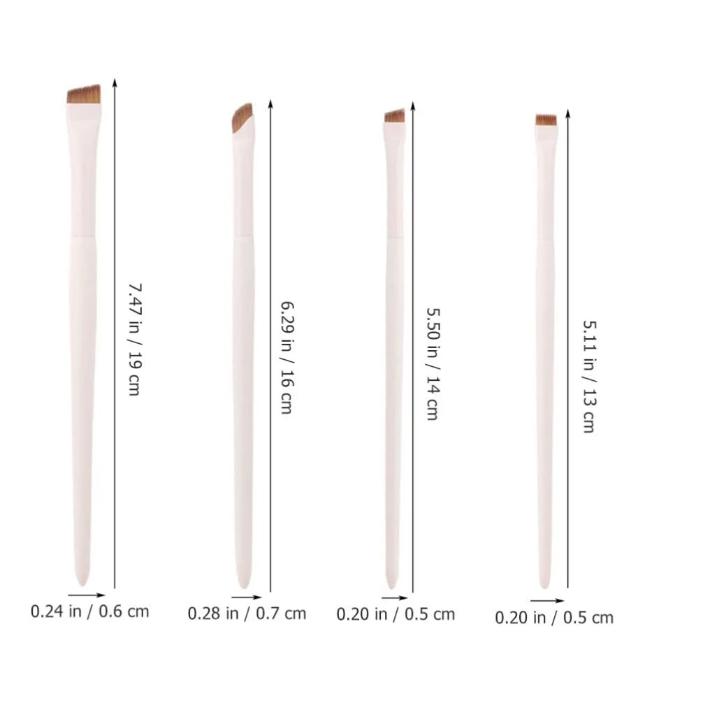 Кисти для подводки глаз FOMIYES угловые, прецизионные, для макияжа бровей, угловые изогнутые, фото №6 Кисти для подводки глаз FOMIYES угловые, прецизионные, для макияжа бровей, угловые изогнутые, фото №6