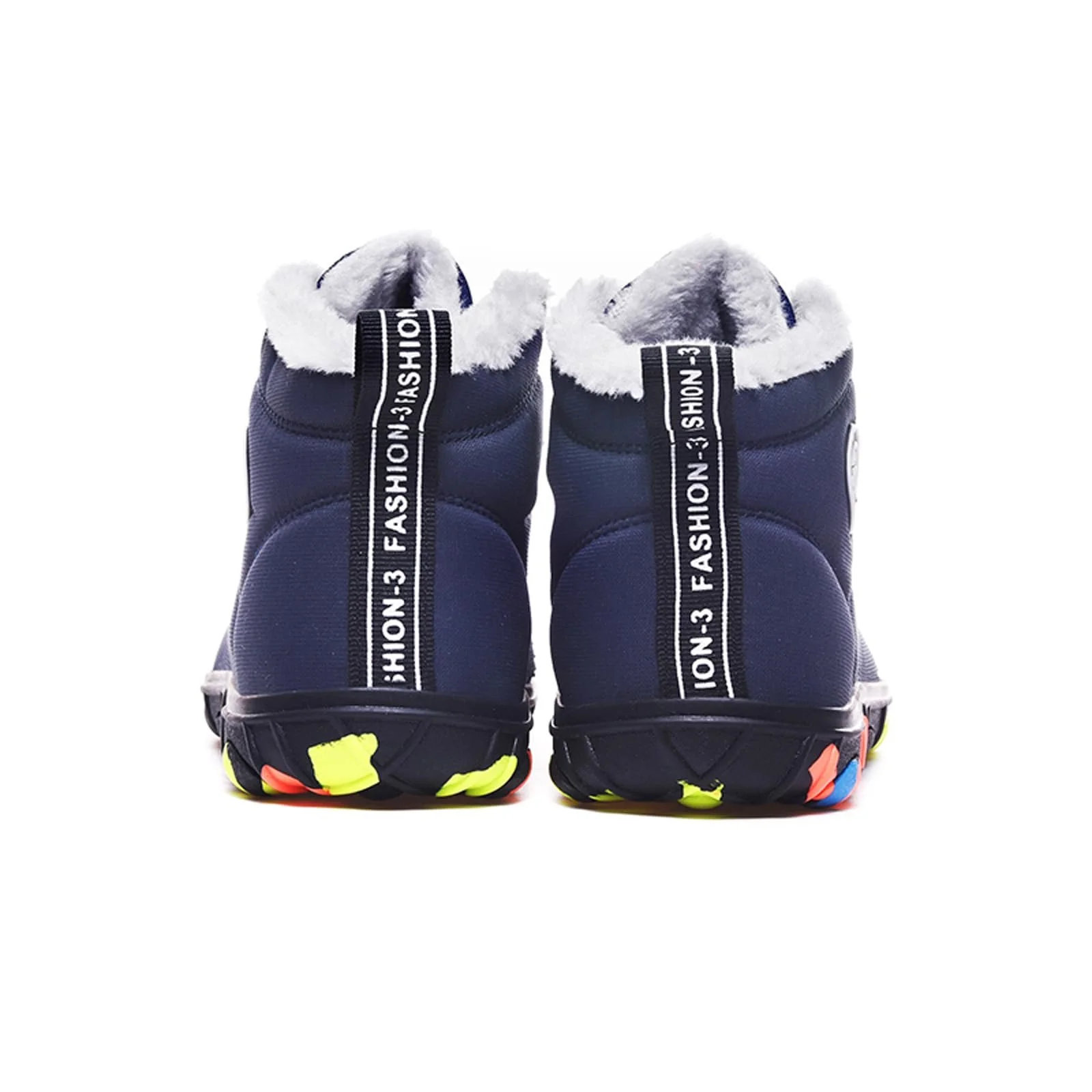 Ботинки Детские Зимние Сапоги Унисекс 2023 Зимние Теплые Нескользящие Водонепроницаемые на Подкладке Легкие Зимние Ботинки для Трейлового Бега для Мальчиков и Девочек Трекинговые Ботинки для Походов 30-39, фото №5