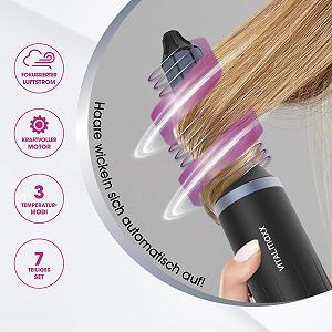 Мультистайлер VITALmaxx Air Curler Plus 6 в 1 технология Airflow 1500 W Черный цена на synthetic.ua - Фото 1 Мультистайлер VITALmaxx Air Curler Plus 6 в 1 технология Airflow 1500 W Черный synthetic.ua - Фото 1