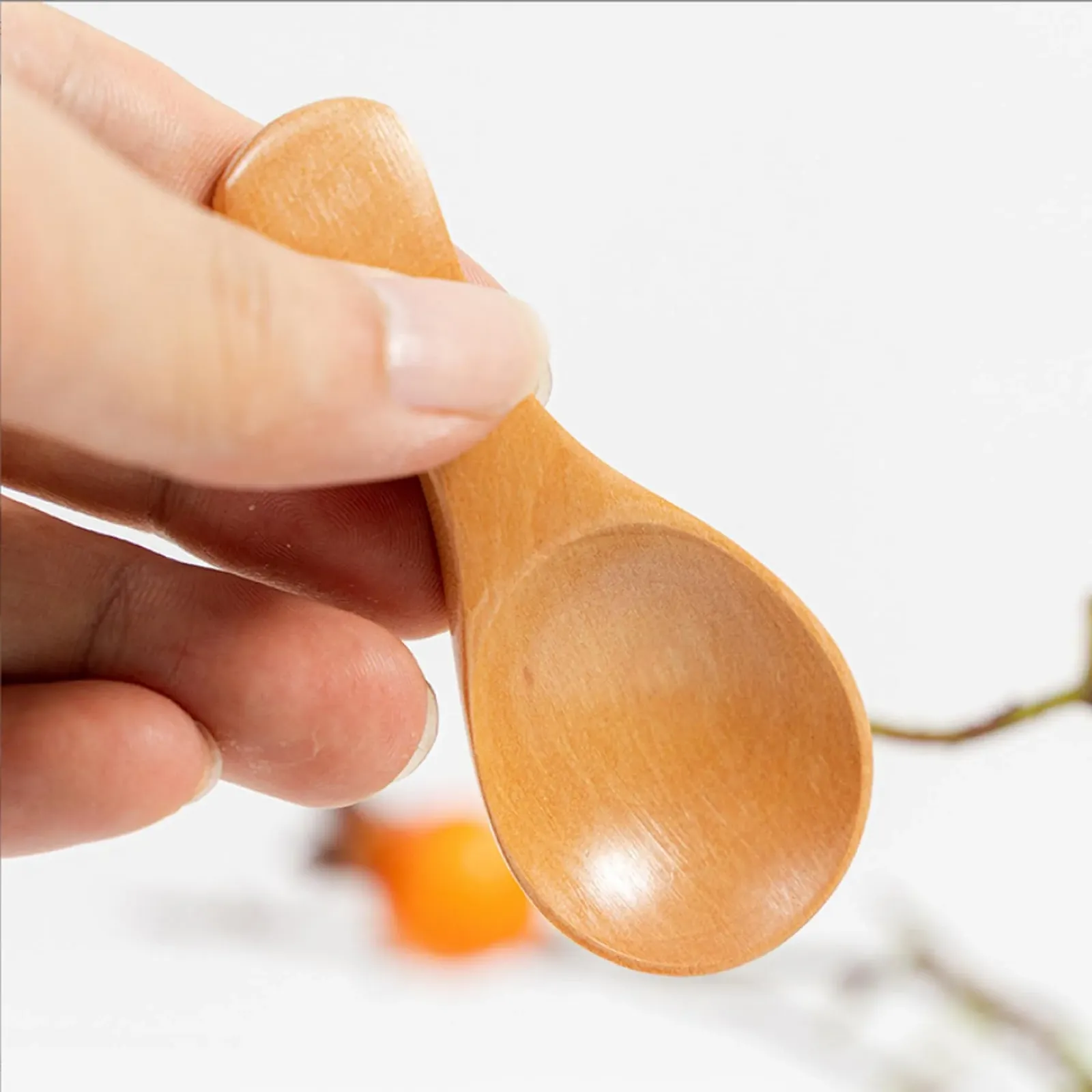 Ложка деревянная Мини 8 см, фото №5