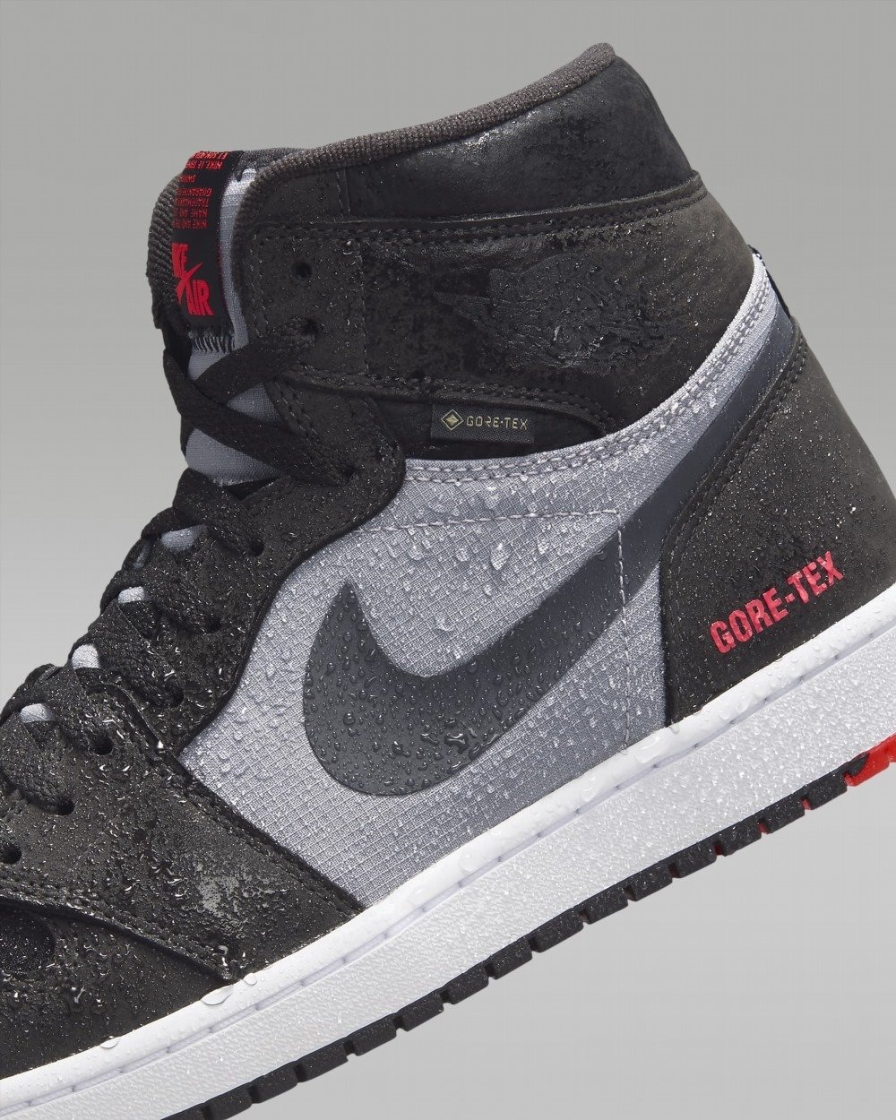Кроссовки Jordan 1 Retro High Element Gore-Tex Black Infrared размер 45.5, фото №2