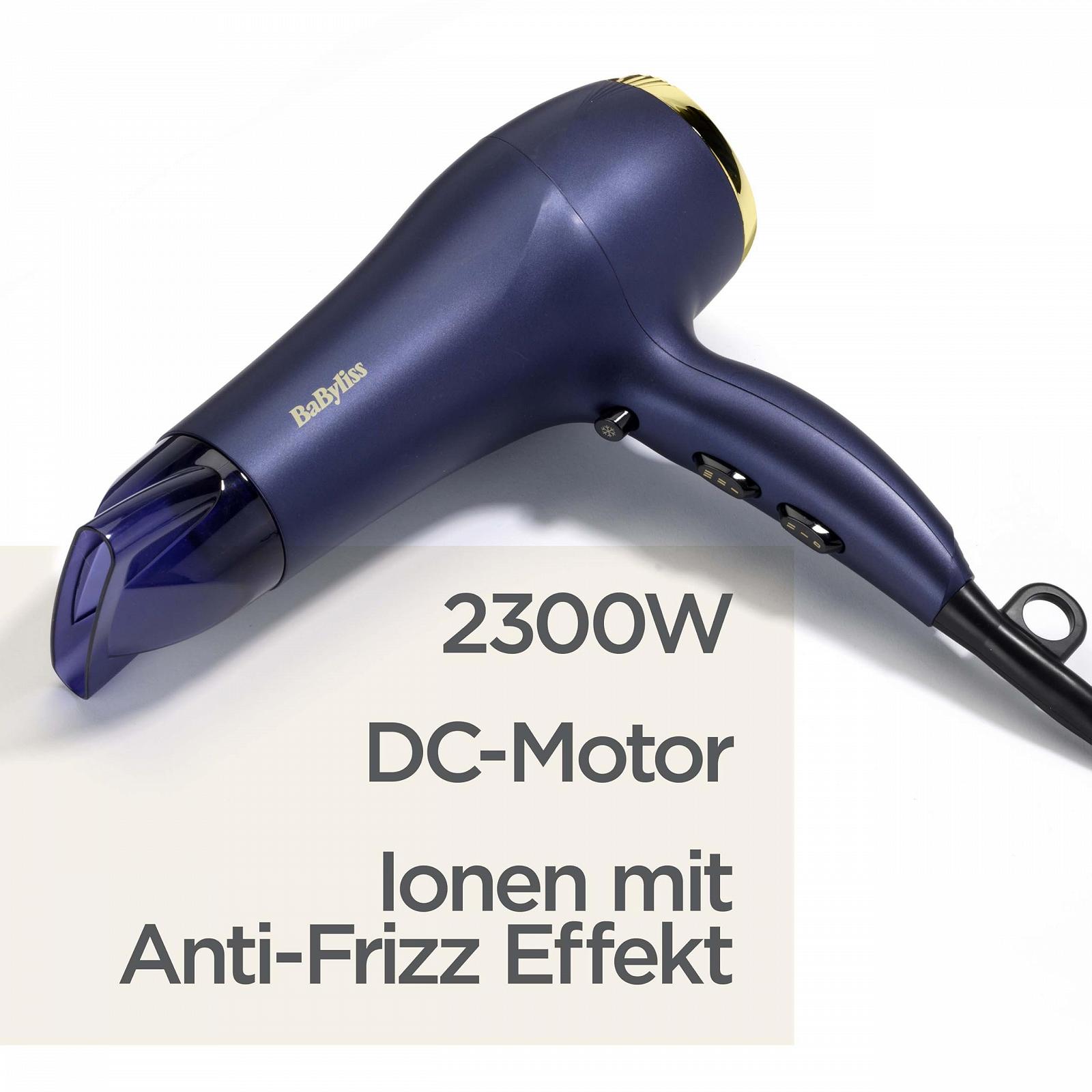Фен BaByliss Midnight Luxe 2300 Вт с ионной технологией, фото №3