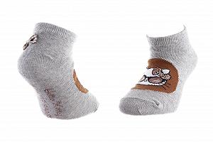 Шкарпетки HELLO KITTY TETE DE HK DANS BULLE Сірий 35-37 - Фото 1