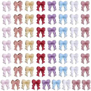 Украшения для ногтей Бантики Разные Цвета, 50 шт - Фото 1