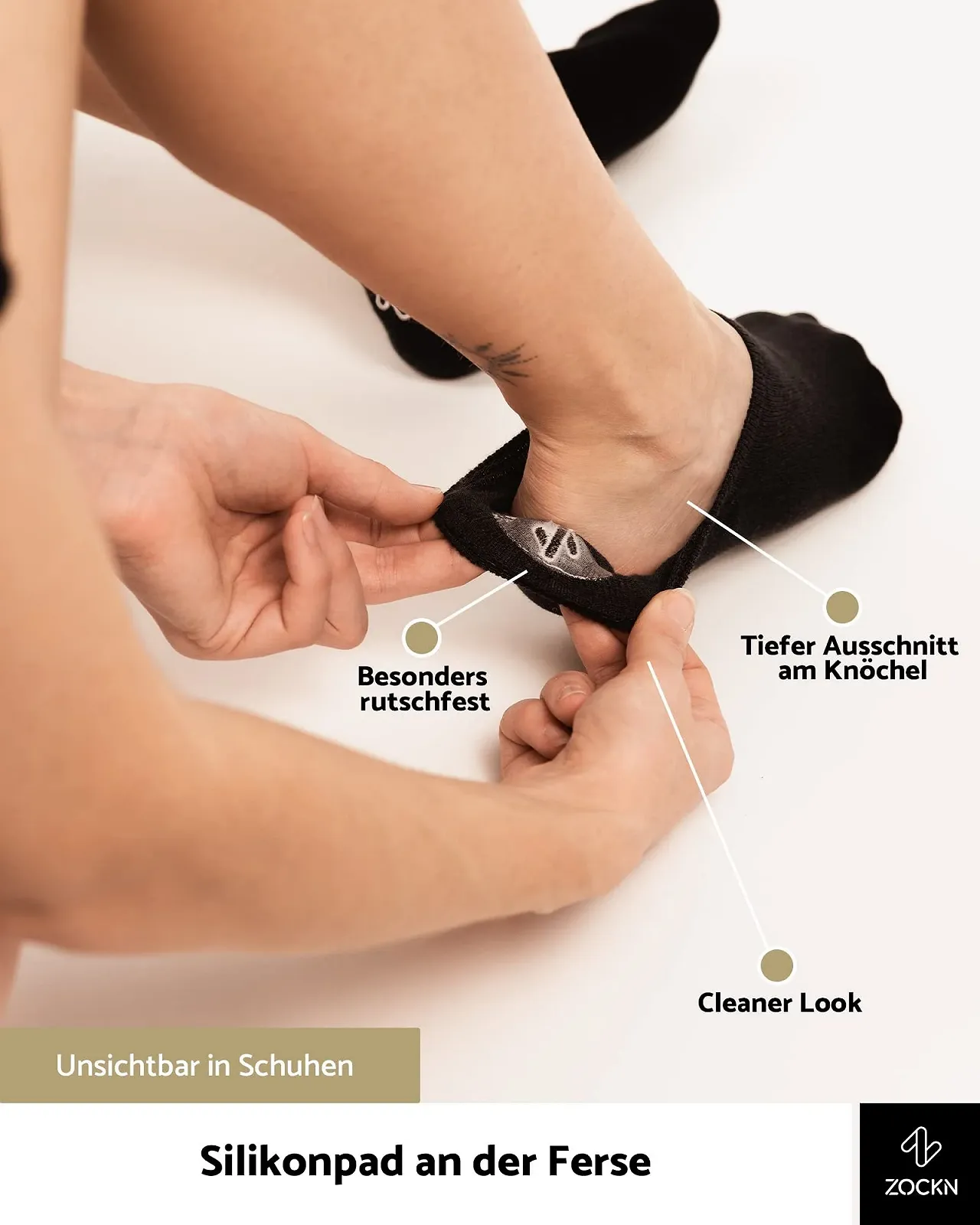 Носки Organic Cotton, 6 пар, однотонные, Anti-Hole, удобные, фото №5