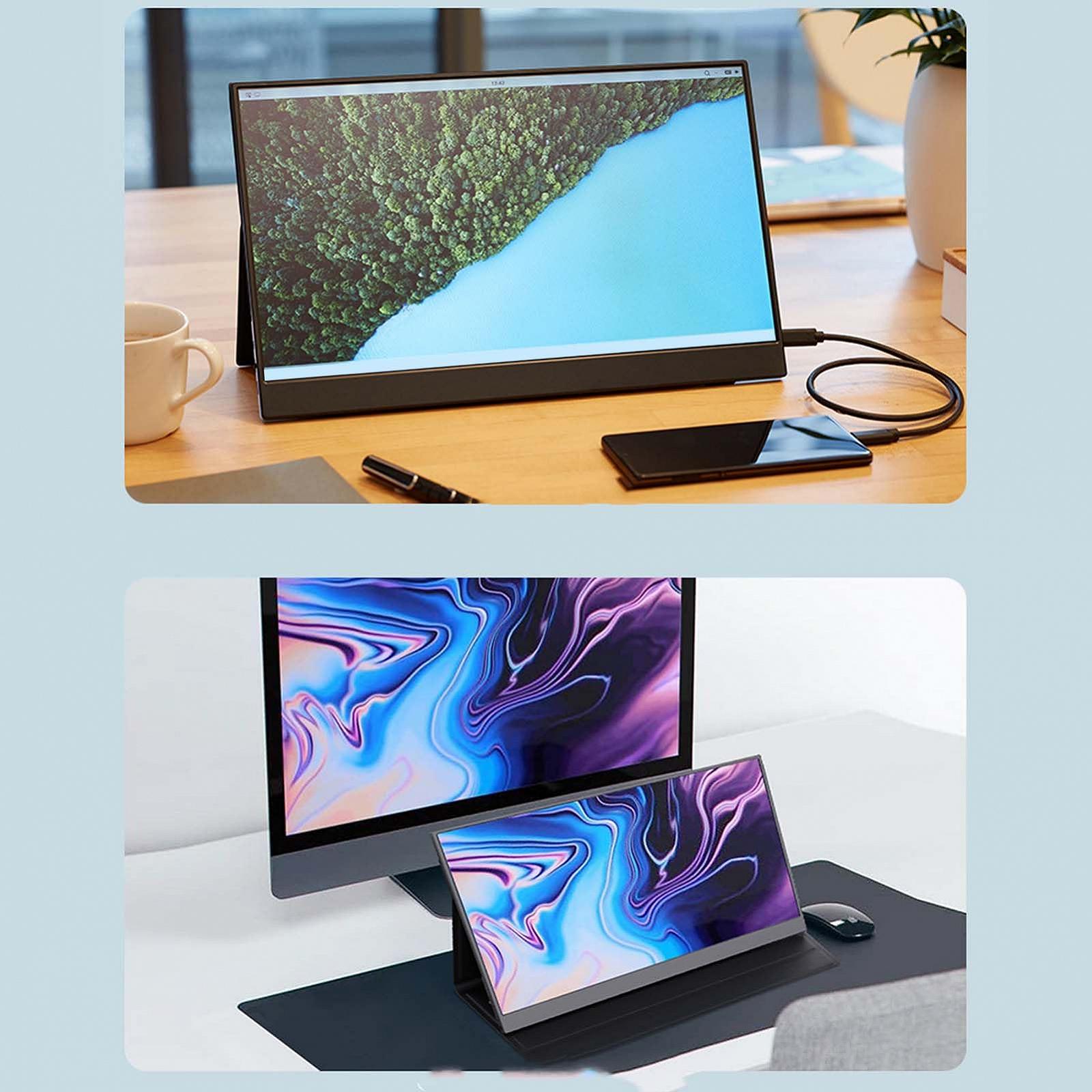 Монітор Bewinner Portable 2560 X 1600P 18 Дюймів HD для ноутбука, ПК, ігрових консолей з VESA-майданчиком, фото №5