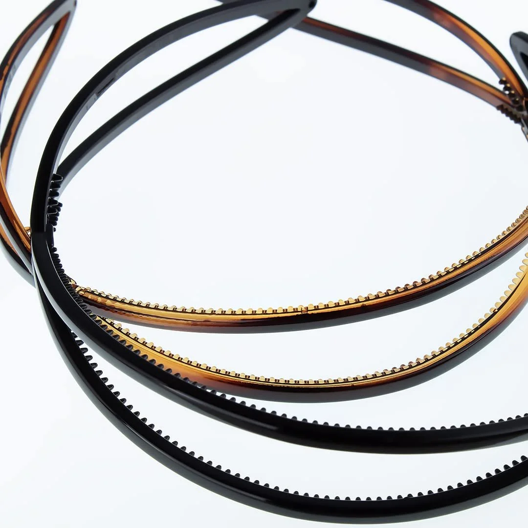 Обруч Плетений Коричневий з Зубцями Черепаховий 2,5 см, фото №8 Обруч Плетений Коричневий з Зубцями Черепаховий 2,5 см, фото №8