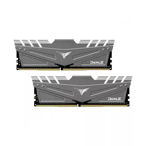 Оперативная память для ПК DDR4 16GB 2x8GB 3600 MHz T-Force Dark Z Gray Team TDZGD416G3600HC18JDC01, фото №1