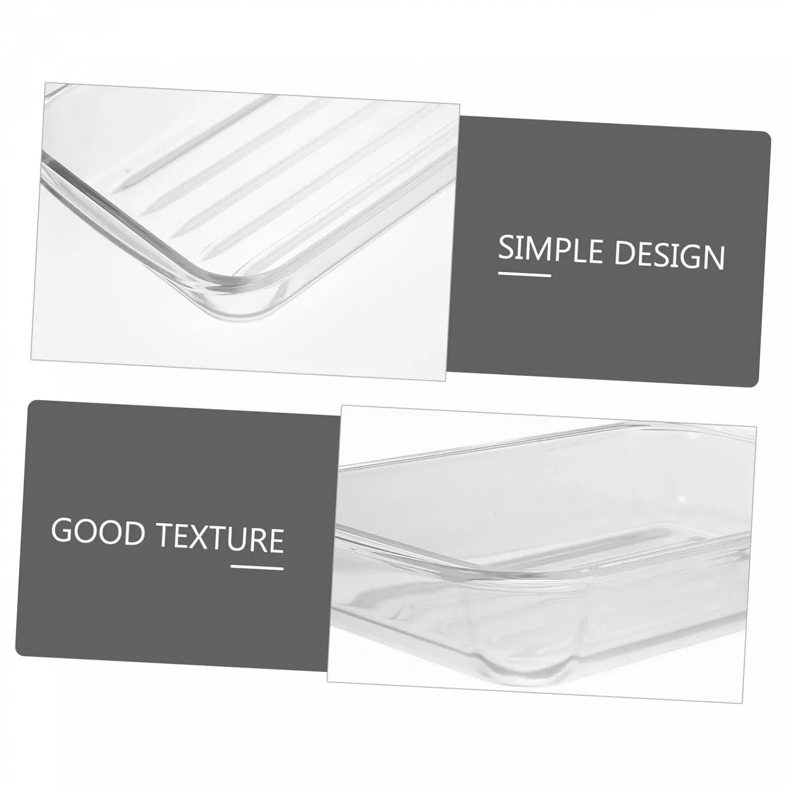 Форма для запікання Healifty з боросилікатного скла термостійка універсальна для тортів та закусок, фото №6 Форма для запікання Healifty з боросилікатного скла термостійка універсальна для тортів та закусок, фото №6