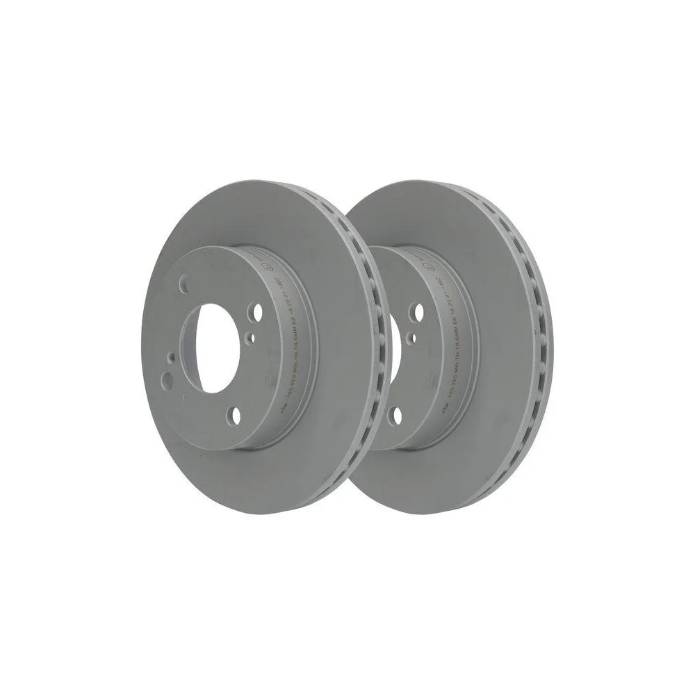 Тормозной диск ATE 24.0120-0225.1 для NISSAN SUZUKI передний мост, фото №1