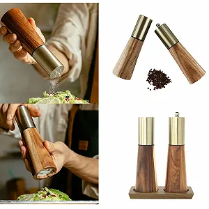 Регульована Комбінація Млинів з Підставкою Кухонний Гаджет для Спецій synthetic.ua - Фото 1