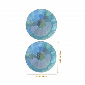 Стразы для ногтей EXCEART 1440 шт. Стекло Flatback для украшения ногтей synthetic.ua - Фото 1