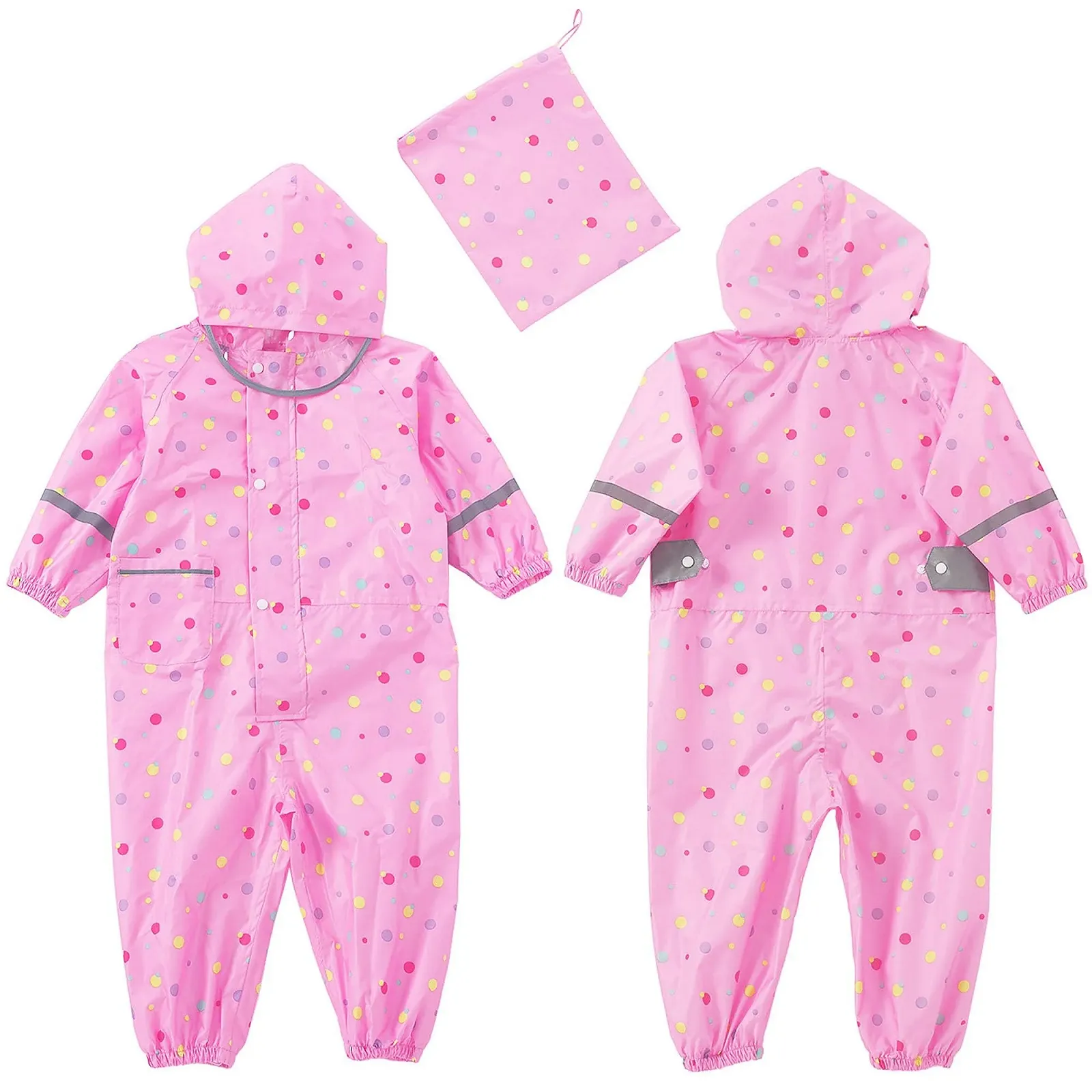 Дитячий дощовик для хлопчиків і дівчаток Водонепроникний дощовий комбінезон, фото №6 Дитячий дощовик для хлопчиків і дівчаток Водонепроникний дощовий комбінезон, фото №6