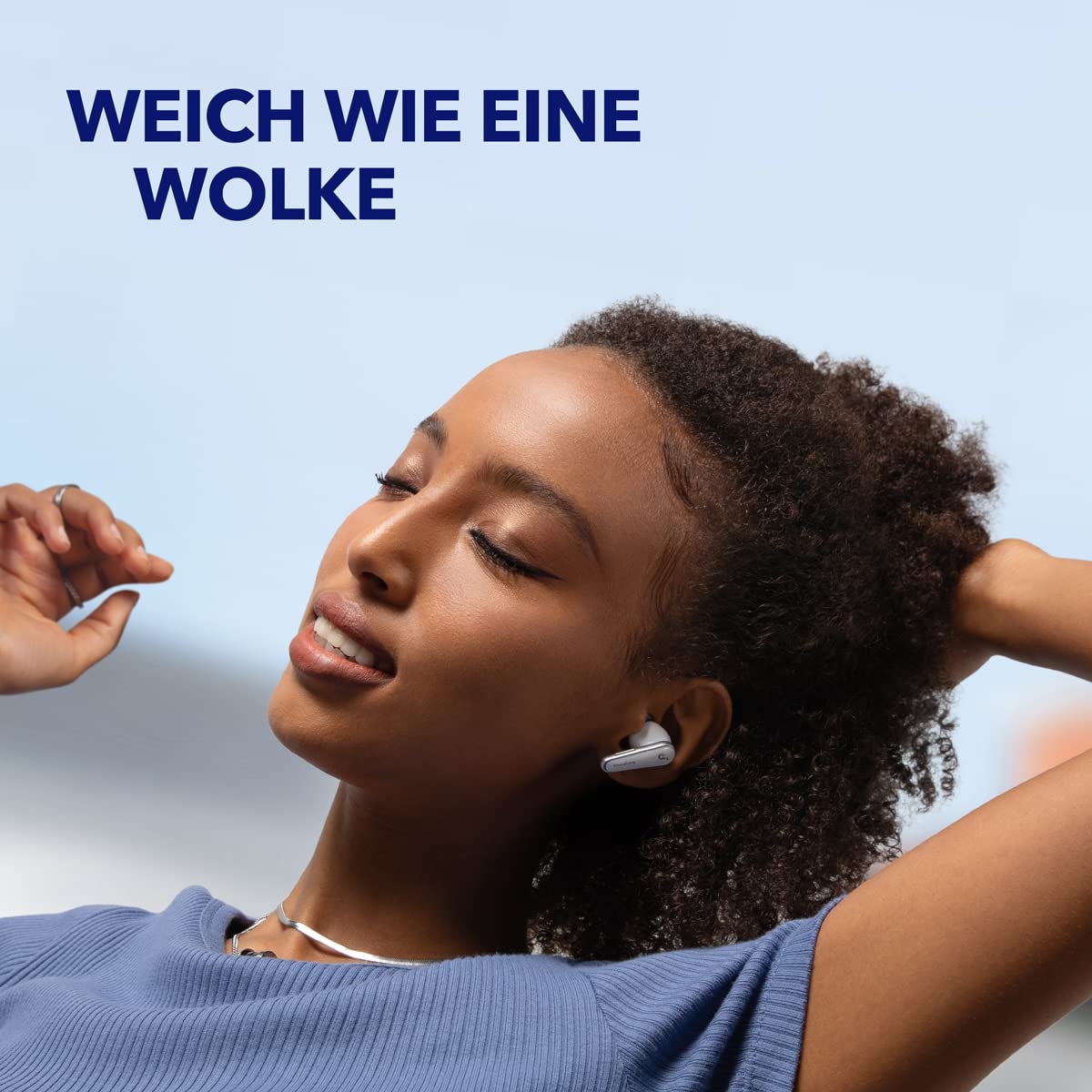 Навушники Anker Soundcore Liberty 4 Bluetooth Вакуумні з шумопоглинанням ACAA 3.0 У хмарно-сірому кольорі, фото №6