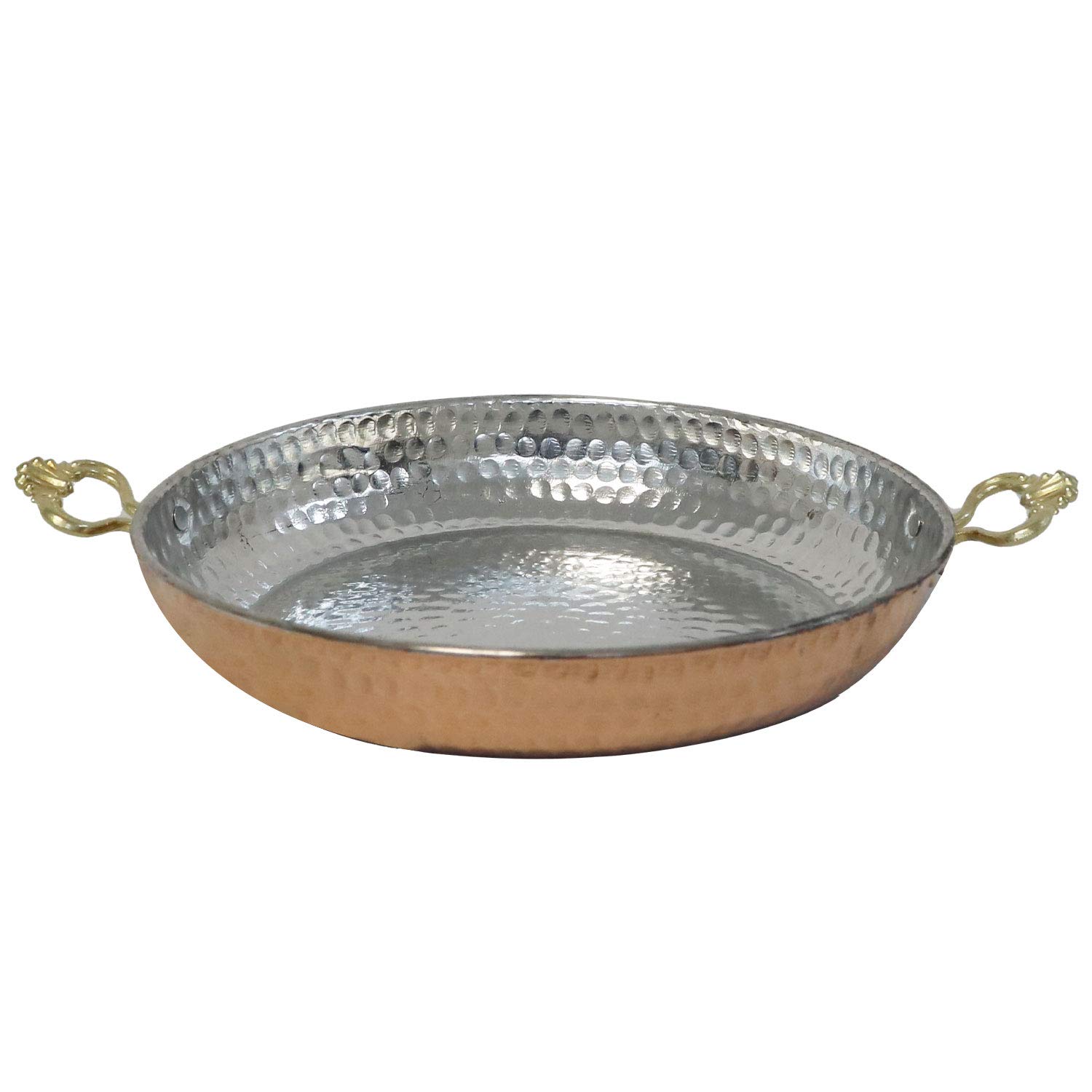 Сковорода Turkish Emporium Sahan Медная С медными ручками, фото №7 Сковорода Turkish Emporium Sahan Медная С медными ручками, фото №7