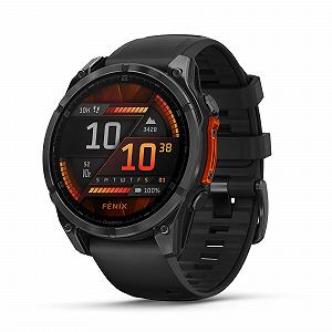 Смарт-годинник Garmin Fēnix 8 47 мм GPS Мультиспорт з AMOLED-дисплеєм 1,4 дюйма, ліхтариком, картами Topo, понад 80 встановленими спортивними додатками, телефонією, музикою, оплатою - Фото 1
