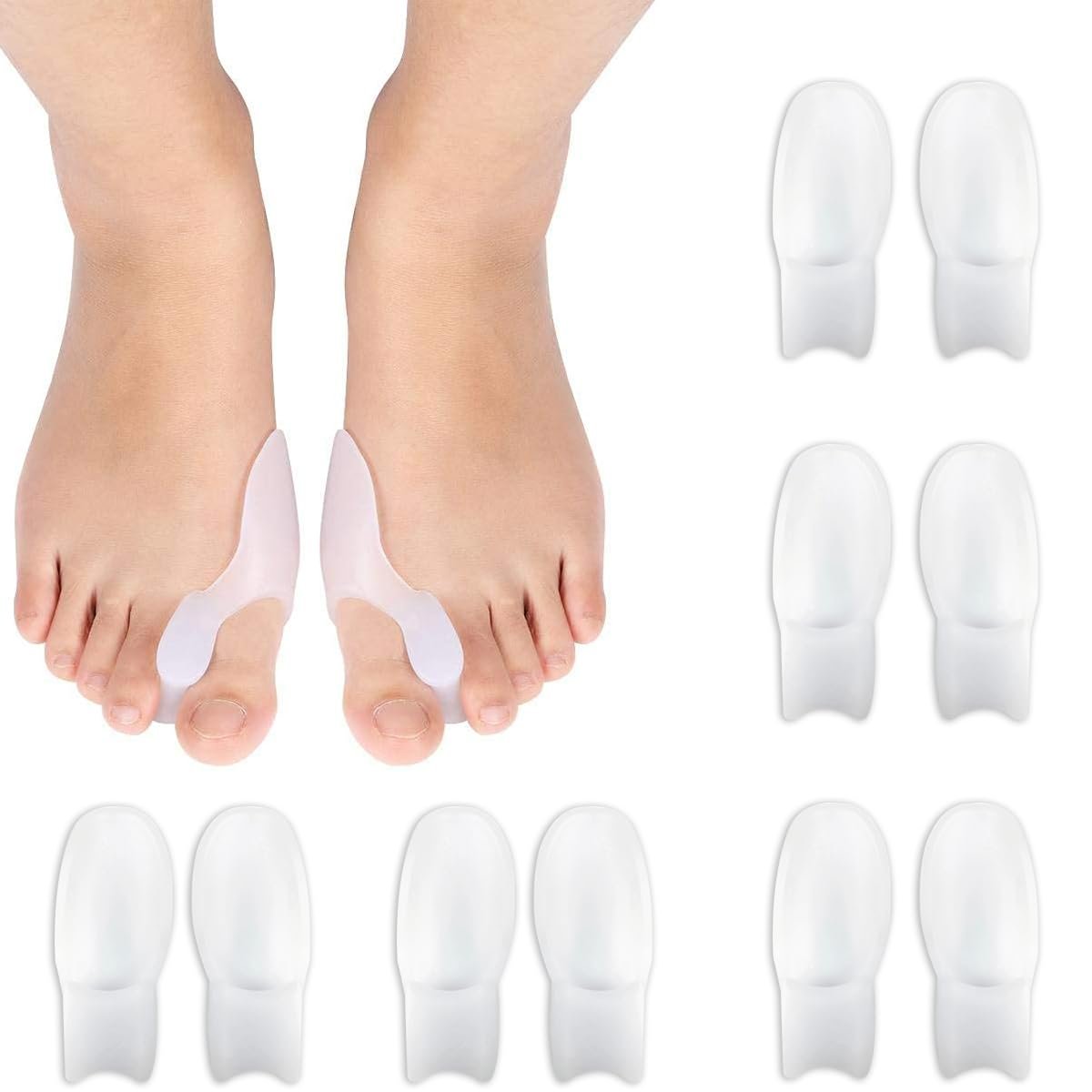 Роздільники для пальців ніг для корекції Hallux Valgus, фото №1 Роздільники для пальців ніг для корекції Hallux Valgus, фото №1