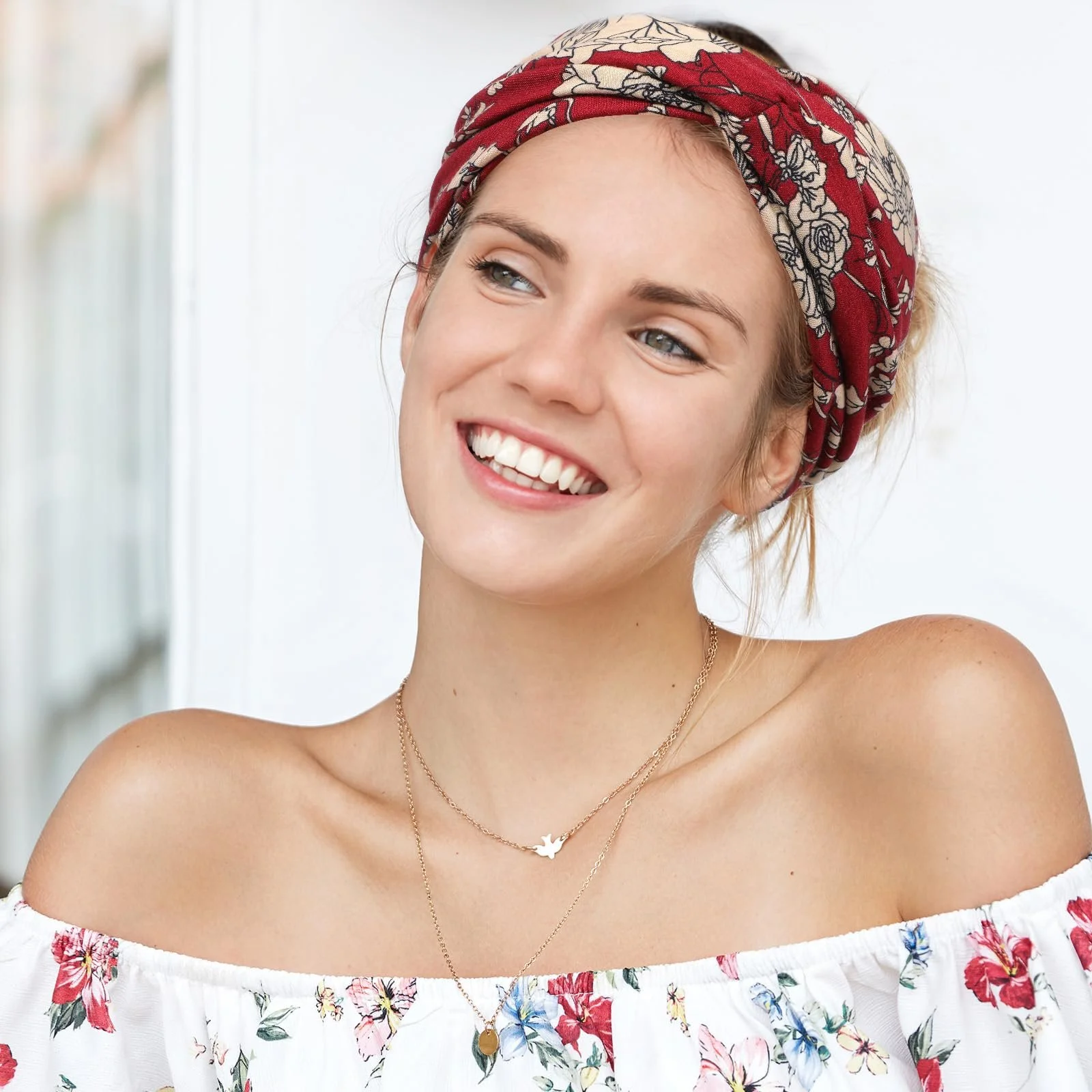 Пов'язка на голову в стилі бохо, фото №4