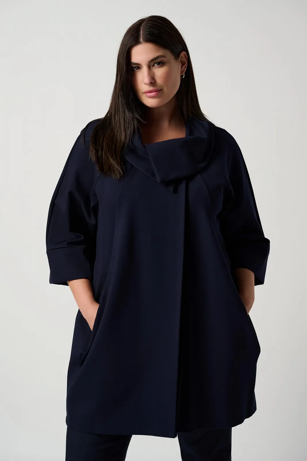 Пальто Joseph Ribkoff 153302 Синій, фото №5 Пальто Joseph Ribkoff 153302 Синій, фото №5