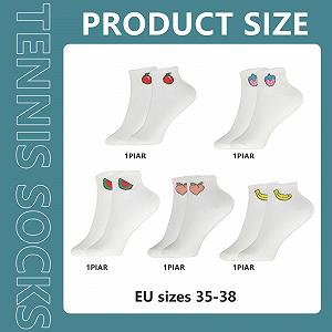 Носки теннисные 5 пар Женские 35-38 Спортивные носки Белые носки Носки для кроссовок Женские теннисные носки Мужские короткие носки Хлопковые носки Забавные носки, Белый synthetic.ua - Фото 1