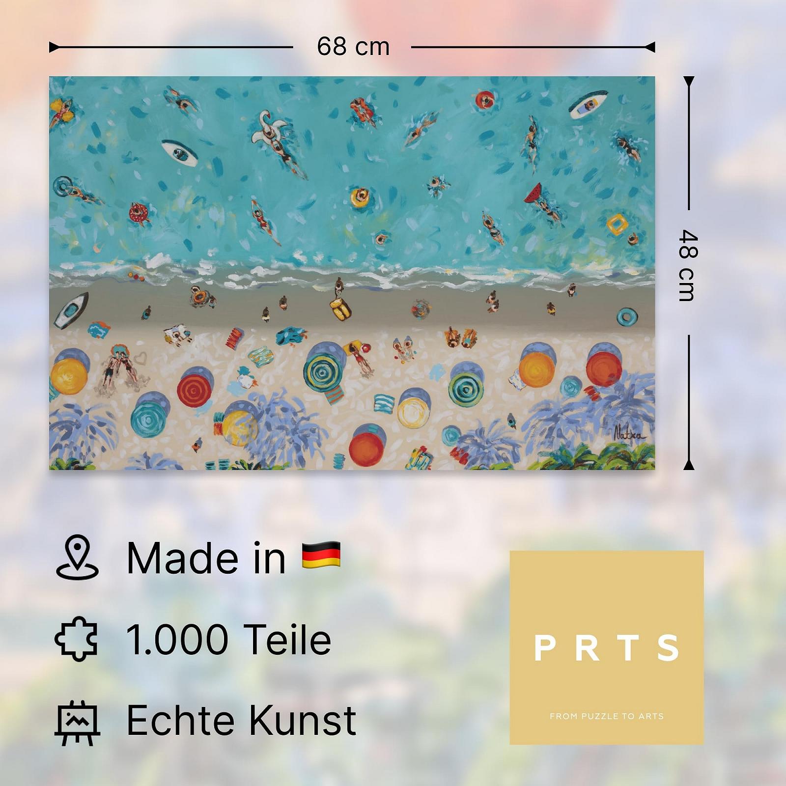 Пазл Puzzle Art Dreamy Beach 1000 деталей для взрослых Made in Germany Art from Hamburg, фото №3 Пазл Puzzle Art Dreamy Beach 1000 деталей для взрослых Made in Germany Art from Hamburg, фото №3