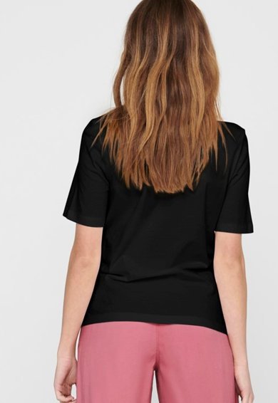 Футболка ONLCHLOE LIFE BOXY BOX TOP JRS 15226026  ONLY Чорний XS, фото №2