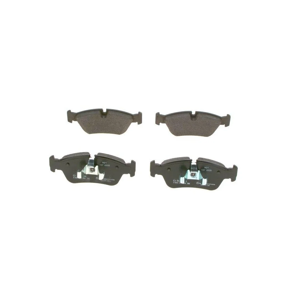 Комплект гальмівних колодок, дискове гальмо BOSCH 0 986 494 096 для BMW передня вісь, фото №1 Комплект гальмівних колодок, дискове гальмо BOSCH 0 986 494 096 для BMW передня вісь, фото №1